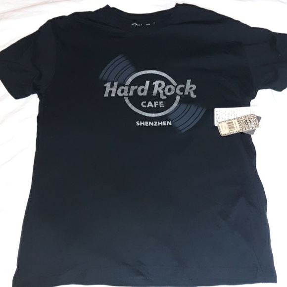 NWT New Hard‎ Rock Cafe Shenzhen China Shirt Large - Picture 1 of 4
